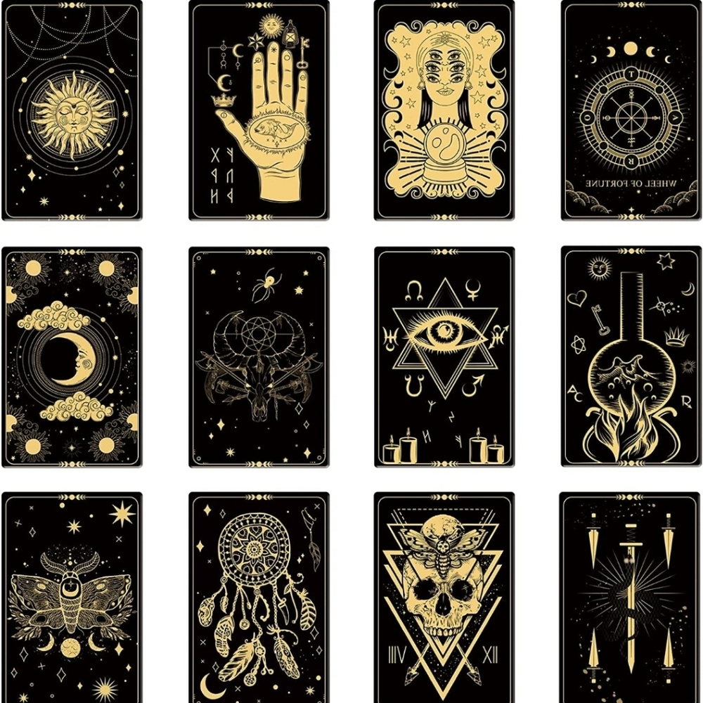 Palmestry Card Magnetic Folding 48 Piece Bookmark Magnets